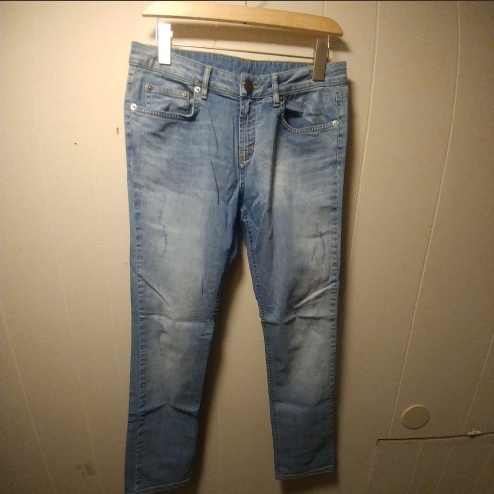 Red Valentino Relaxed Boyfriend Fit Denim